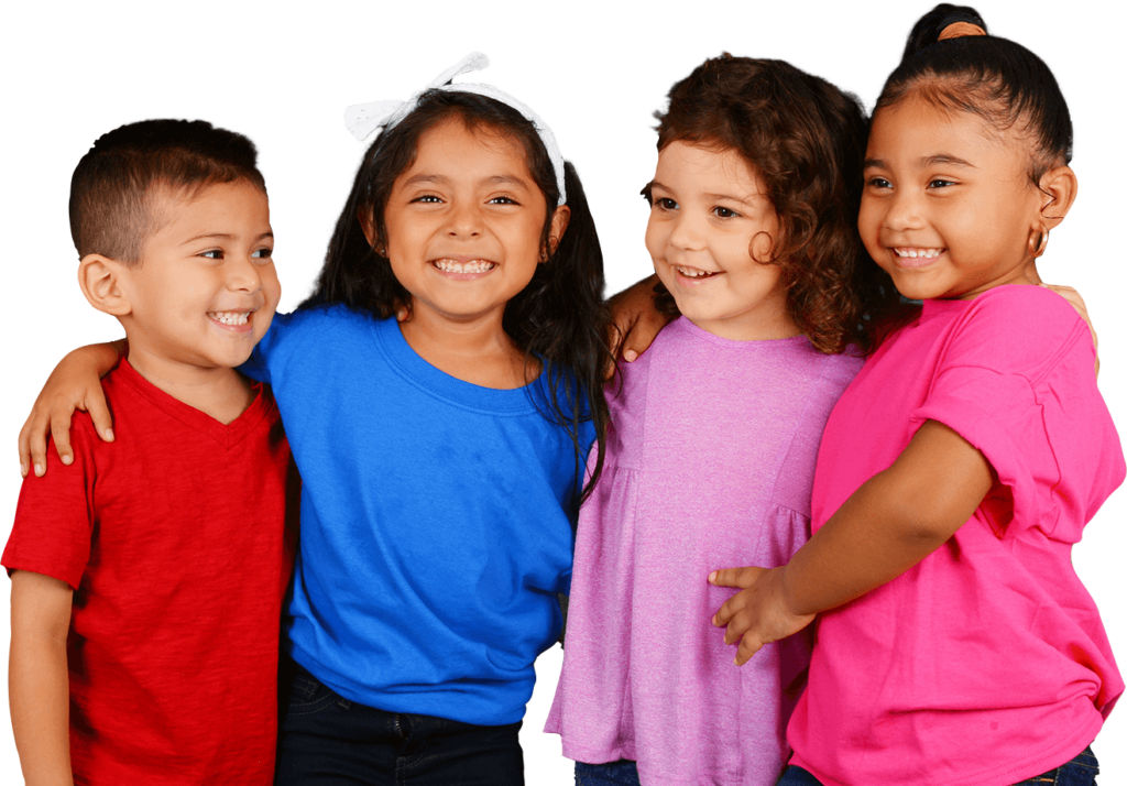 diverse preschool children